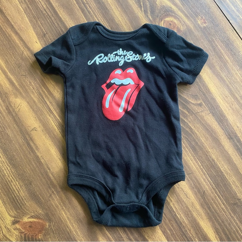 The Rolling Stones bodysuit 3-6 mo